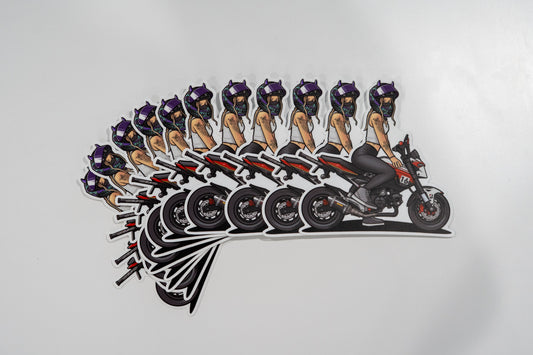 Arabella Moto Grom Sticker
