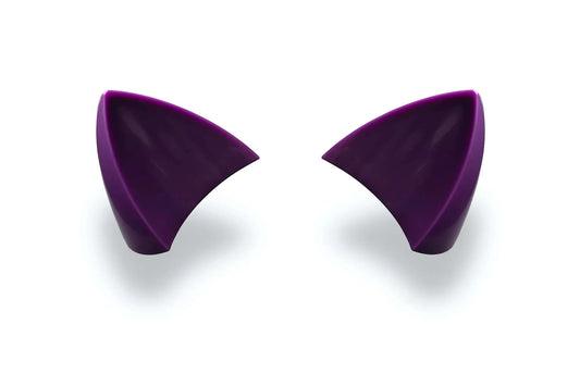 Helmet Flair MagNeatOhz: Purple Cat Ears for Helmet