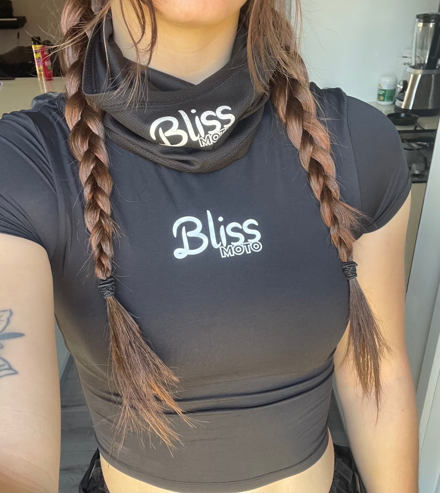 Women’s Compression Crop Tee