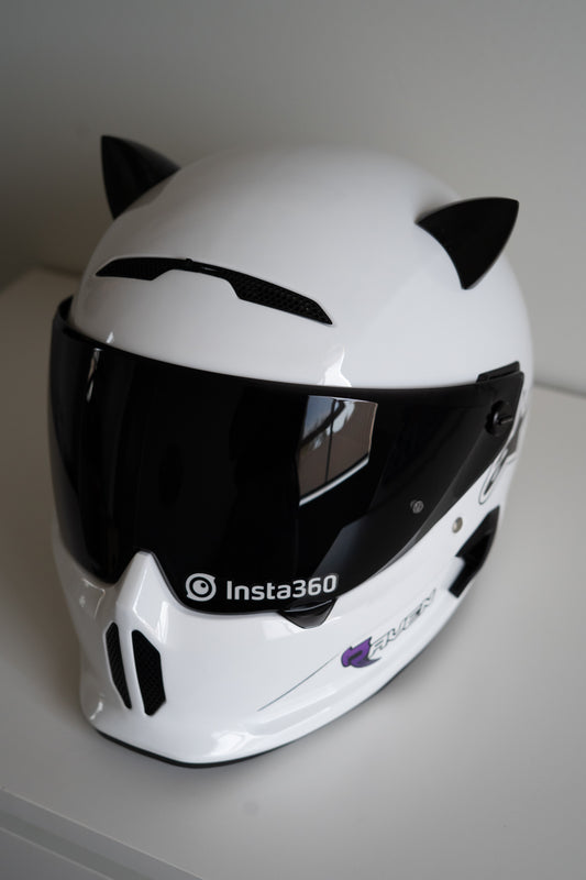 Helmet Flair MagNeatOhz: Black Cat Ears for Helmet