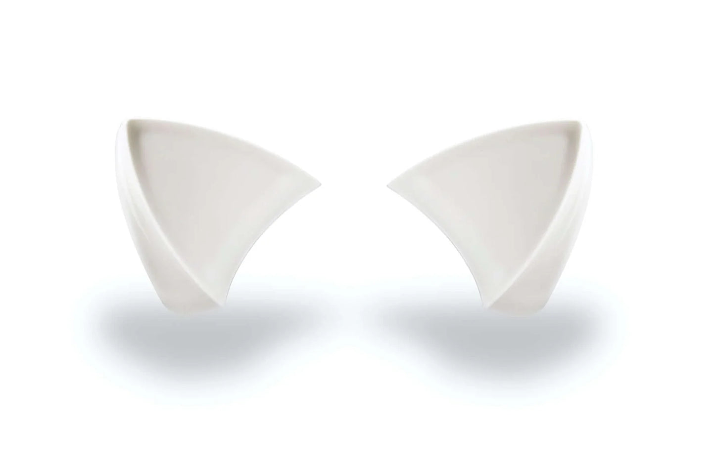 Helmet Flair MagNeatOhz: White Cat Ears for Helmet